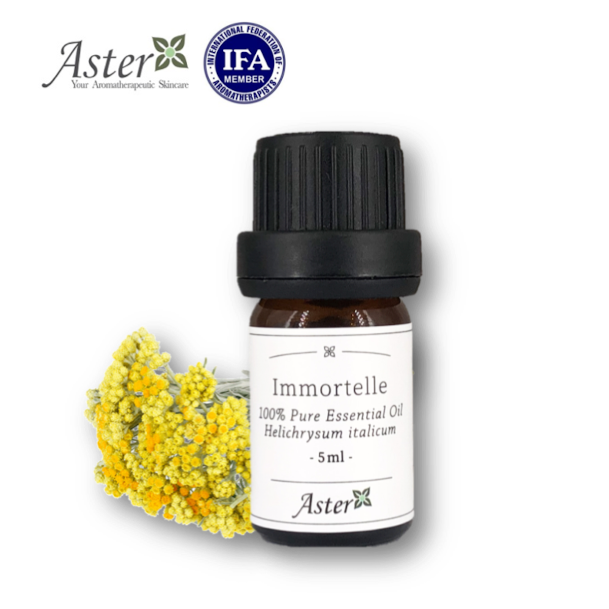 Aster Aroma 蠟菊100%純香薰精油 Helichrysum italicum - 5ml