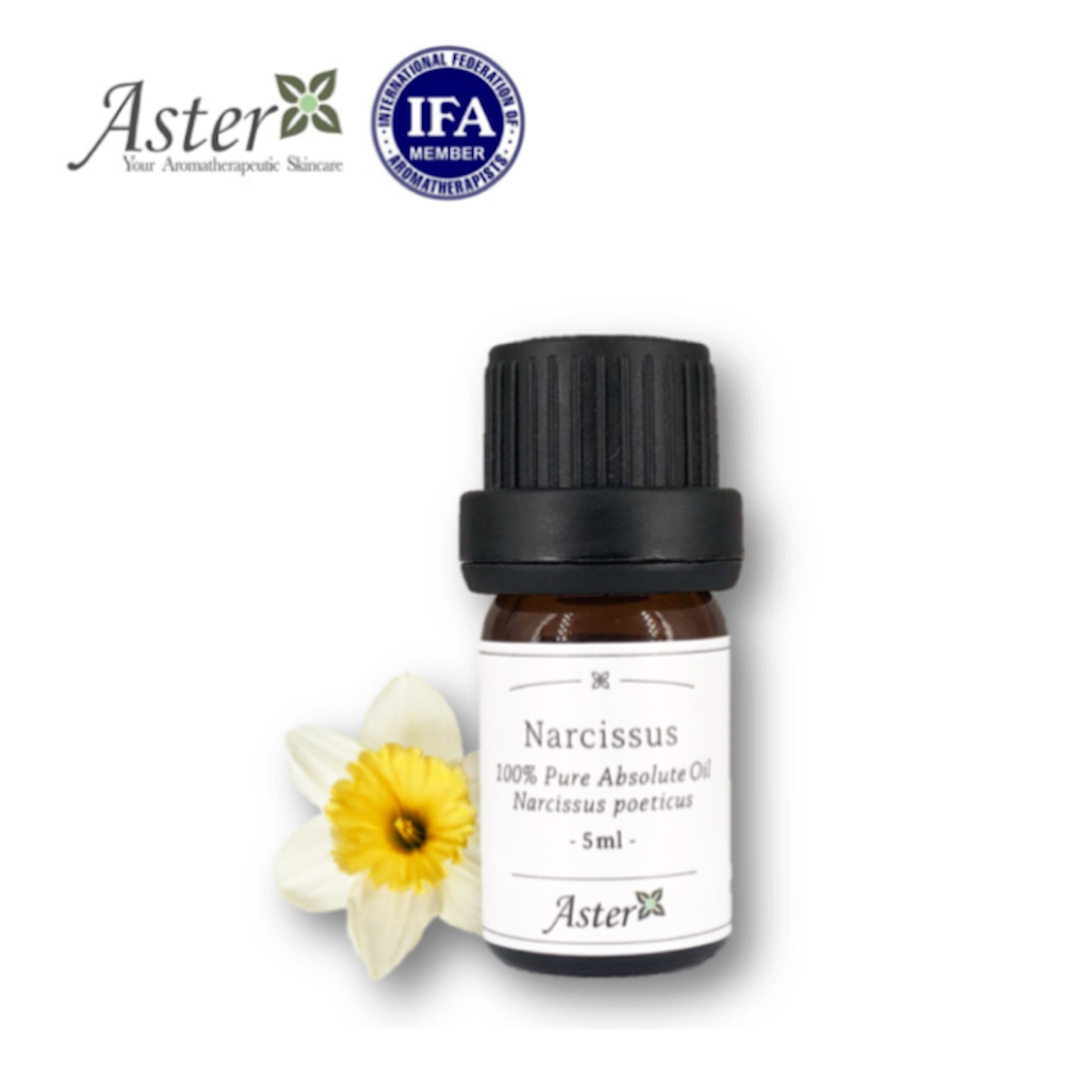 Aster Aroma 100% 水仙花原精香薰油 Narcissus - 5ml