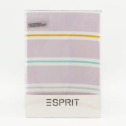 ESPRIT [1100針]  全棉貢緞印花床品套裝 – Leander Stripe (5個尺寸)