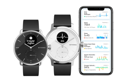 Withings Scanwatch  智能手錶 38mm (白色)