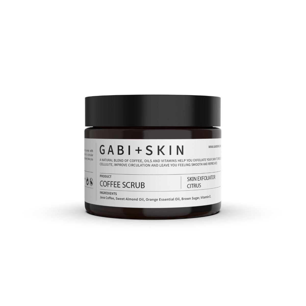 gabi+skin 天然咖啡去角質 - 甜橙 150g