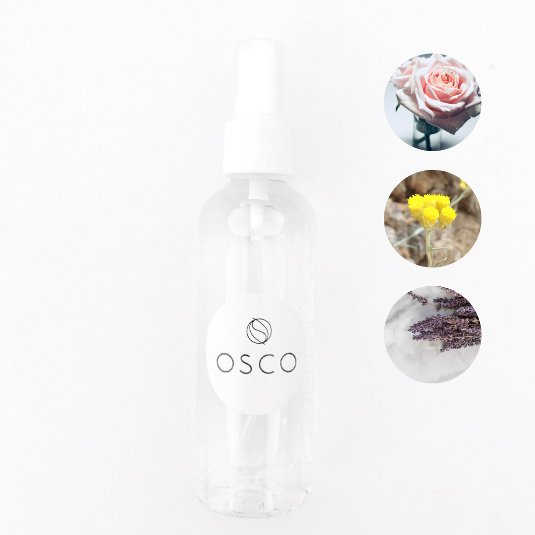 OSCO有機花水套裝  (薰衣草、玫瑰、永久花，各 100ml)