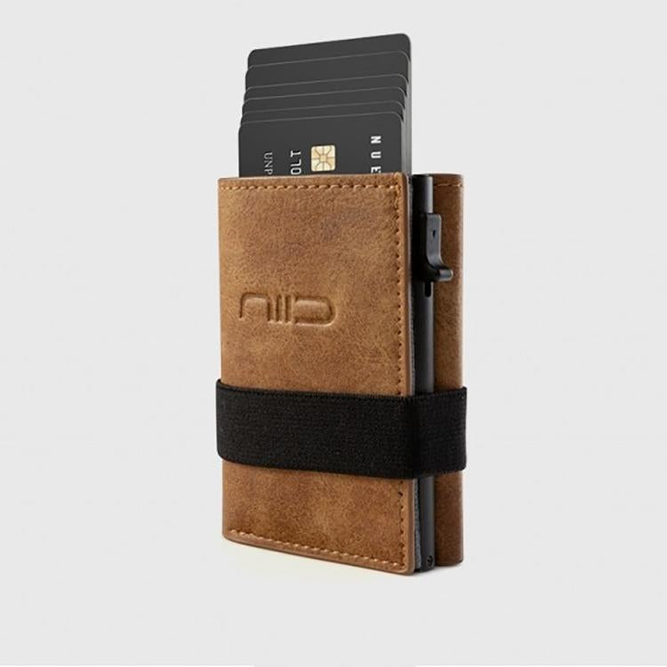 NIID Slide Mini Wallet II 環保純素皮革 RFID小銀包型卡片盒（5色）