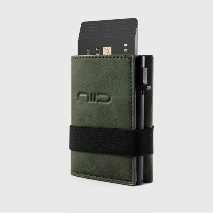 NIID Slide Mini Wallet II 環保純素皮革 RFID小銀包型卡片盒（5色）