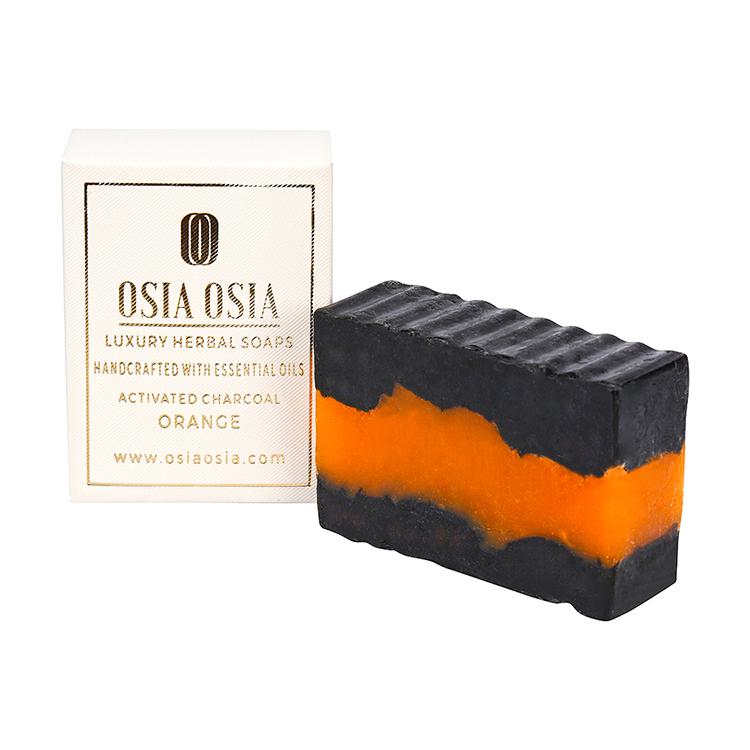 【現貨】OSIA OSIA 活性炭甜橙精華去角質皂 - 125g