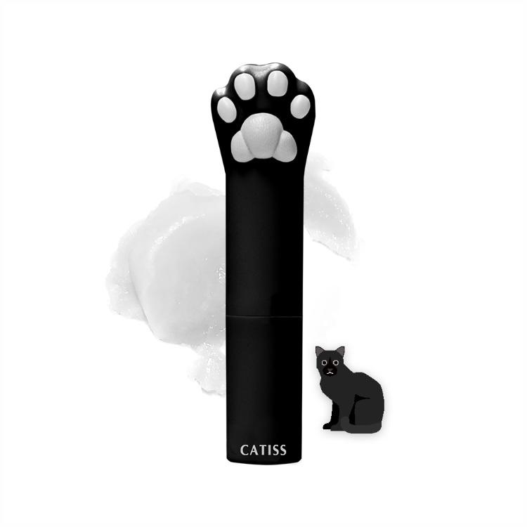 【現貨】CATISS 貓掌型潤唇膏 黑貓原味