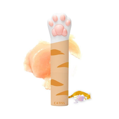 【現貨】CATISS 貓掌型潤唇膏 橘貓蜂蜜