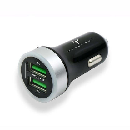 牛魔王 CHR458 Quick Charge 3.0 2 位 USB 汽車充電器 (買第2件8折優惠)