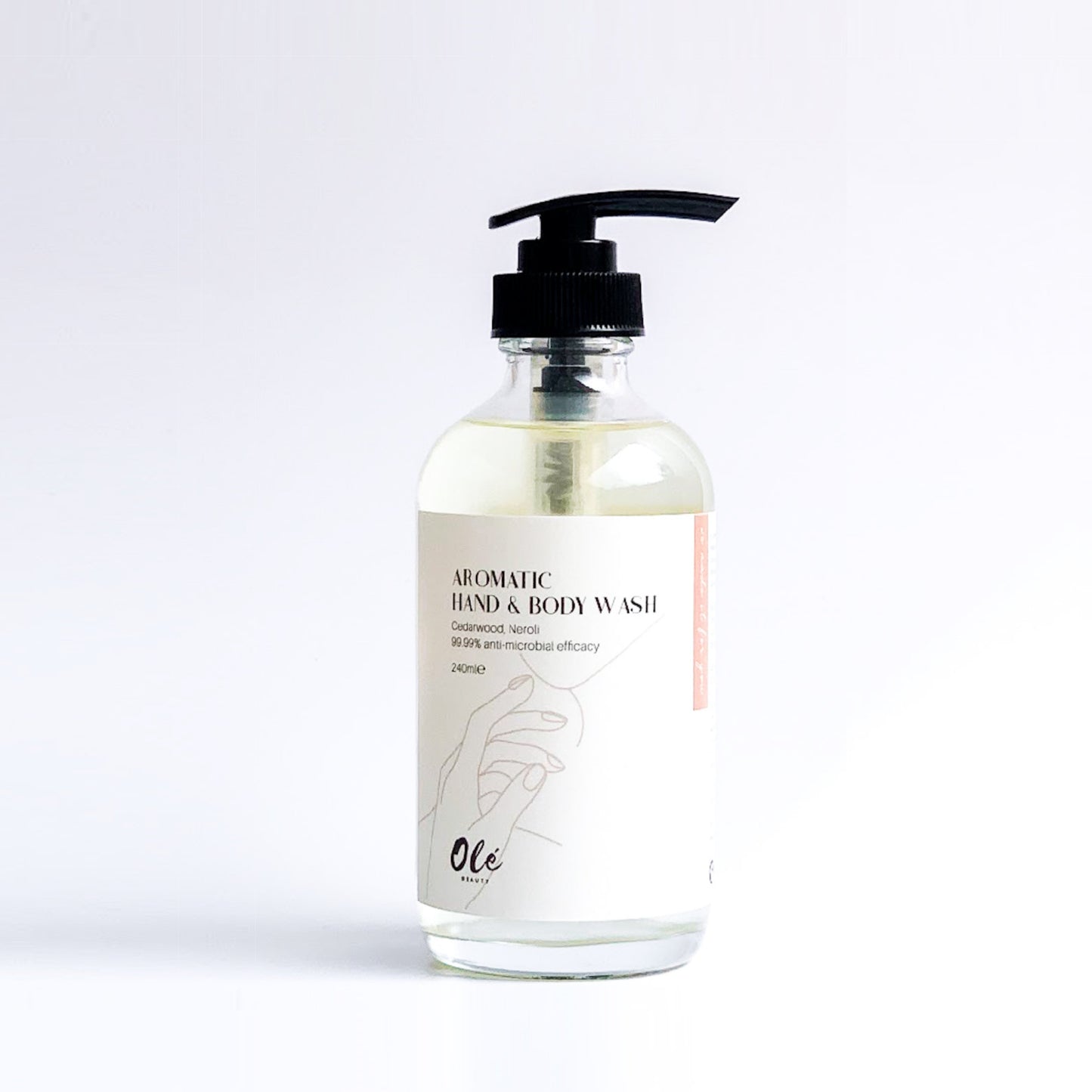 【現貨】Olé Beauty 抗菌天然潔手護膚沐浴露 240ml